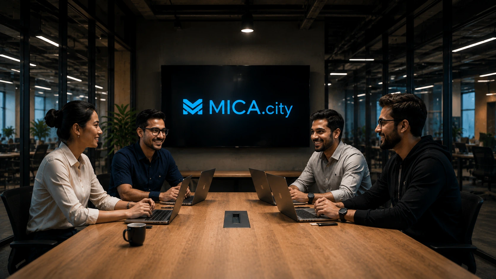 Mica City Team Working