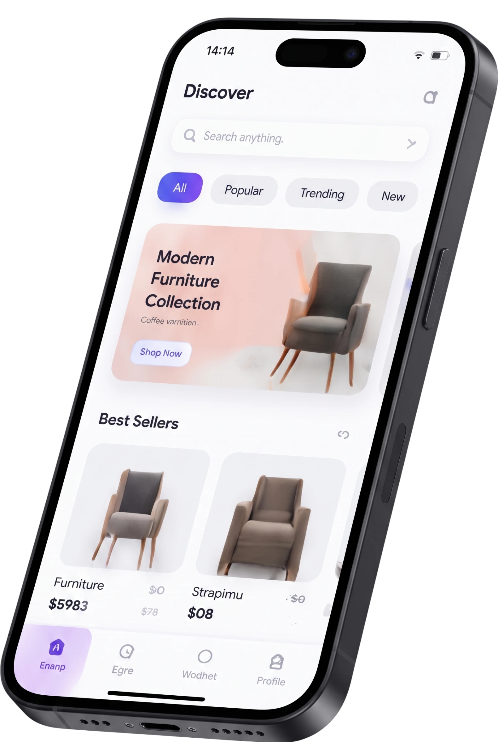 Mobile shopping app